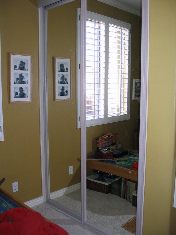 Wood Framed Mirrored Wardrobe Doors - Featured Image