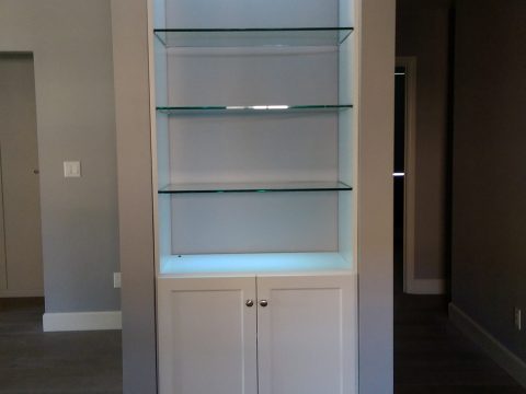 Display Cabinet, Glass Shelves ,Indian Wells Ca - Featured Image