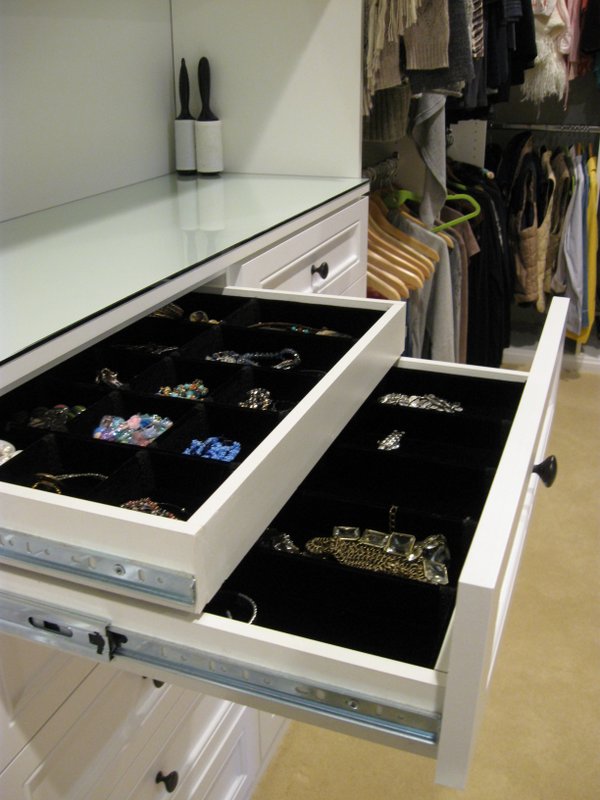 Double Velvet Jewelry Drawers with lock - Featured Image