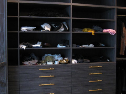 Large Contemporary Master Walk In Closet  Bel Air Ca. - Featured Image